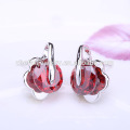 hot sale jewellery rhodium planted indian american cubic zircon bridal earrings